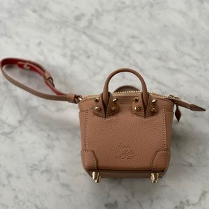 Christian Louboutin change purse with wrist strap